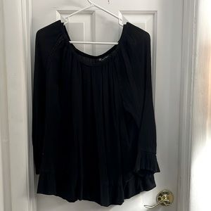 INC long sleeve black shirt